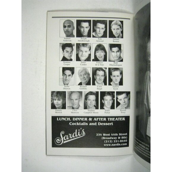 History Boys Playbill 2006 Opening Night Cast Signed James Corden Samuel Barnet - Picture 9 of 12